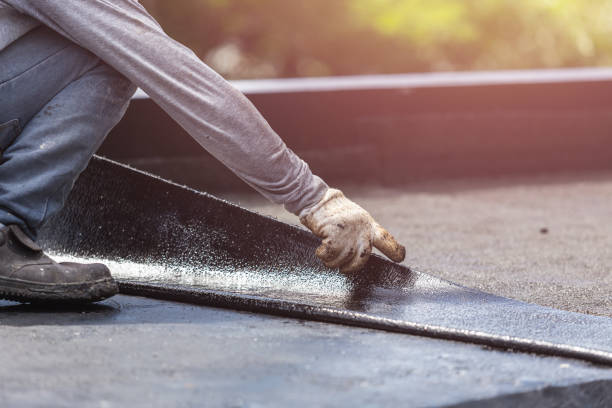Professional Basement Waterproofing technician working in Deatsville, AL
